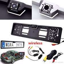 EU Number plate camera with led