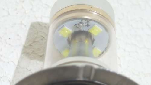 H7 6 LED Headlight Bulbs - H7 36W 6 LED Headlight Set