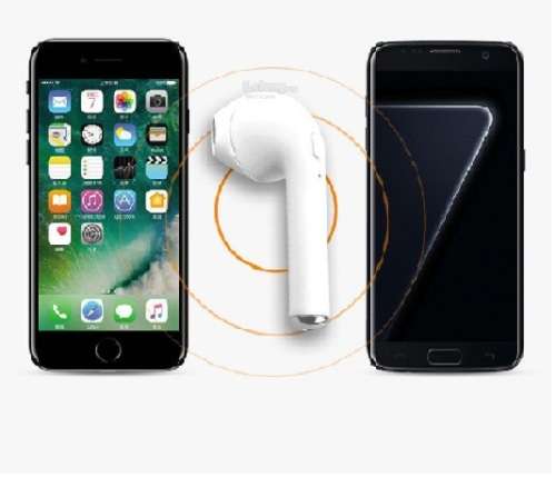 I7 Wireless Earphone Bluetooth Headset In-Ear Invisible Earbud with Mic