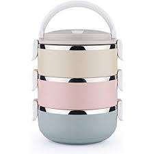3 Layers Portable Variable Stainless Steal Lunch Box