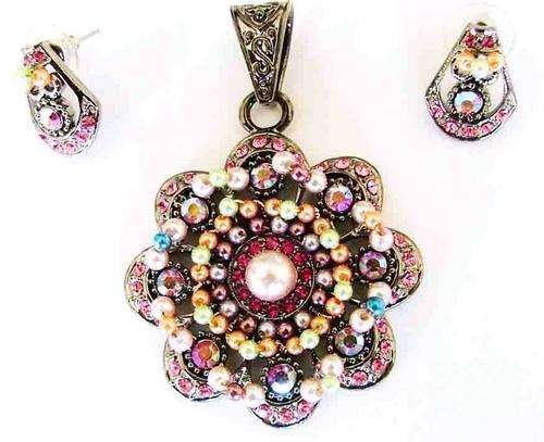 Sparkle Purple Jewellery set