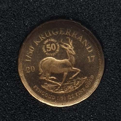 Stunning 1/50Th Krugerrand 50th anniversary Proof coin | Gold 22ct