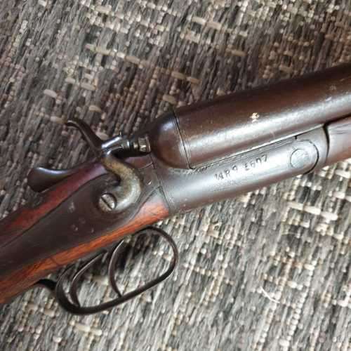 Very Old Original Double Barrel Shotgun - Buck and Co London - Deactivated