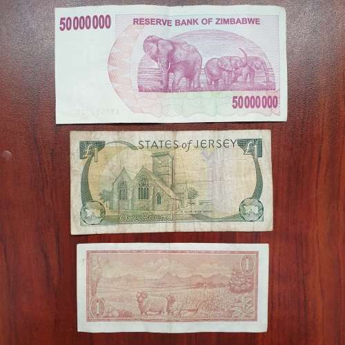 A Big Lot of Old Collectable Notes - From Around The World - Bid To Take All