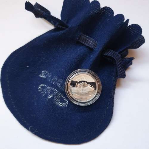 2011 Two and a Half cent Tickey - Flypress Van Der Stel - Silver - TWO AVAILABLE