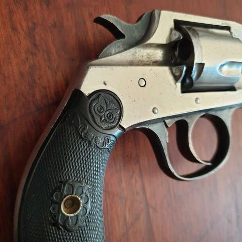 Deactivated Double Action Model 1900 Fitchburg Mass USA Revolver with Deactivation Certificate