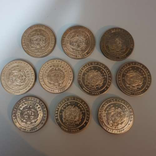 1900 - 2000 | 1 Pond 1900 | Centenary of the Last Pond | Bid per Coin to take The Lot