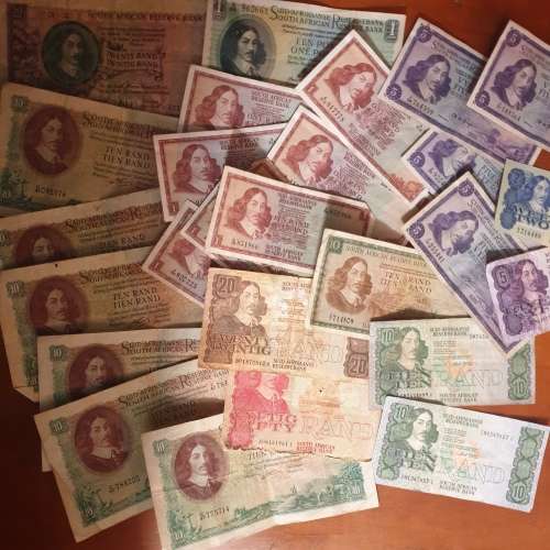 Mixed Lot of South African Bank Notes | Bid to Take All