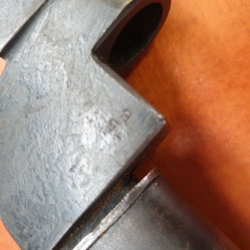 Enfield Bayonet No9 with Scabbard (See stamps on images)
