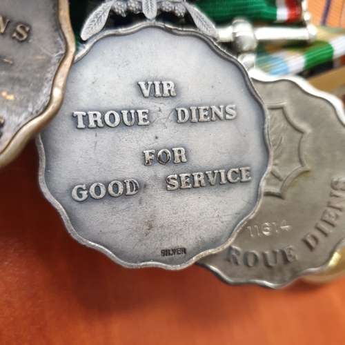Set of Seven South African Service Medals up for grabs