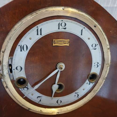 Antique Forestville Mantel Clock | Working and Chimes, but stops ticking after a while.