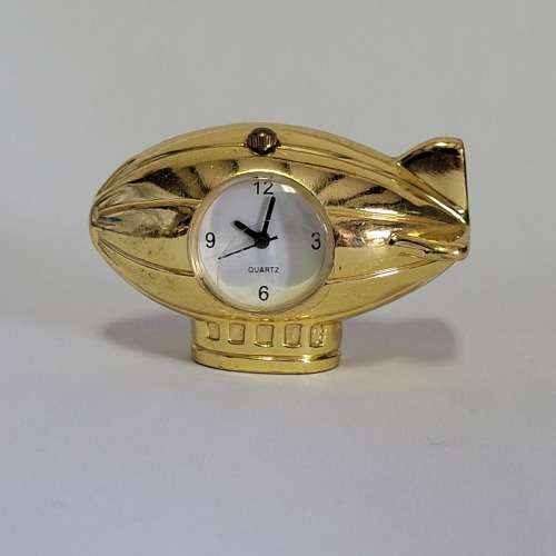 Vintage Miniature Brass Quartz Clocks Collection | Set of FOUR | Bid per clock to take the Lot