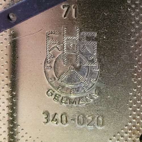 Vintage Hermle Art Deco Style Mantel Clock | Keeps time and Chimes, but needs a service