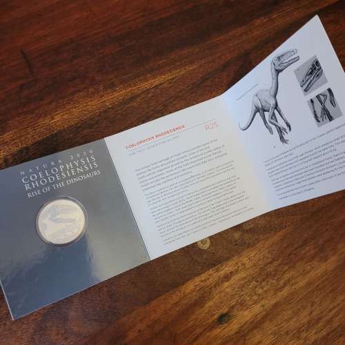 25 Rand One Ounce Fine Silver Coin | Natura 2020 - Archosauria, Rise of the Dinosaurs | Uncirculated