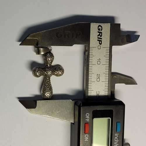 925 Sterling Silver Cross Pendant