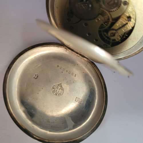 OMEGA 90% Silver pocket watch