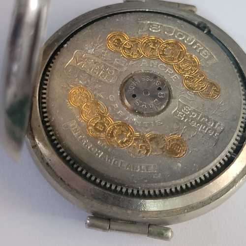 S.A.G.I 8 days pocket watch made into a wrist watch