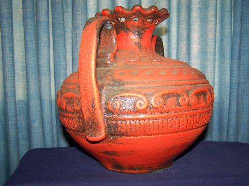 Vintage Vase by Walter Gerhards - 1970s West German Pottery - Model 2290 / 21