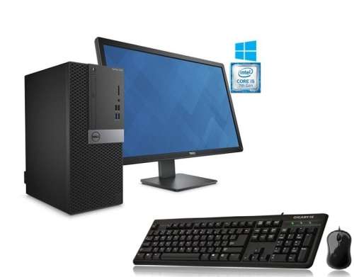 Dell OptiPlex 5050 Tower (Intel Core 7th Generation i5-7500, 16GB DDR4, 250GB SSD + 1TB HDD)