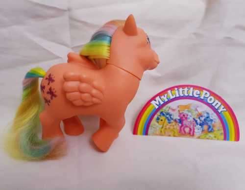 Vintage G1 My Little Pony - Rainbow Ponies - Flutterbye
