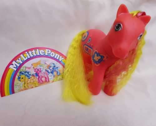 Vintage G1 My Little Pony - Rockin' Beat Ponies - Sweet Notes