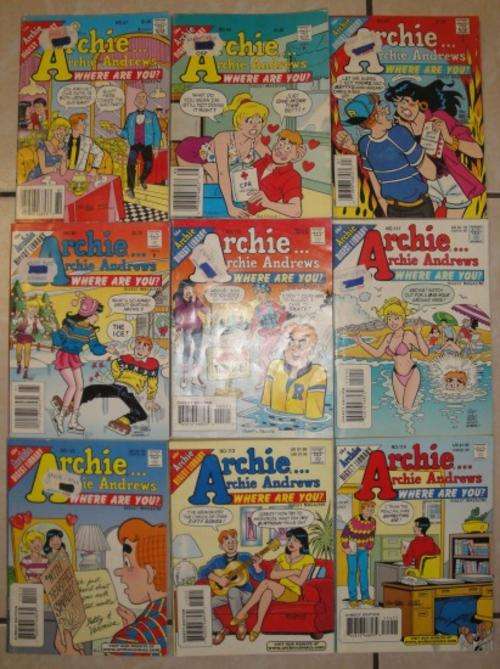 Archie Digest Magazines x9