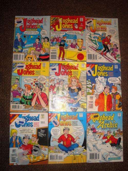 Jughead Jones Digest Magazines x 9