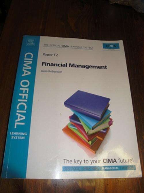CIMA F2 Financial Management Official Learning System
