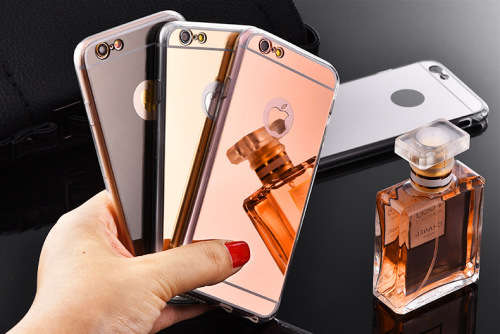 Luxury Rose Gold Mirror Phone Case For iPhone 7/8/7 Plus/ 8Plus