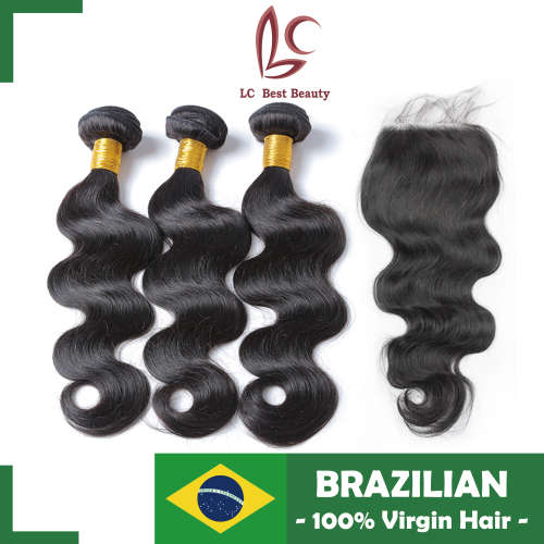 Virgin Brazilian Weft with Closure