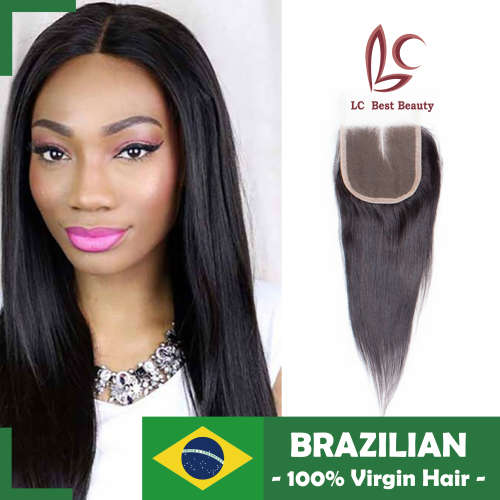 Brazilian Lace Closure, Free Part ( FREE SHIPPING)