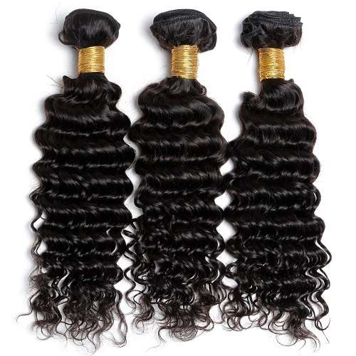 Hair weave, Brazilian  Deep Wave