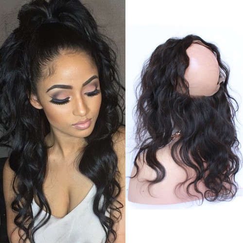 Brazilian Hair, 360 Lace Frontal