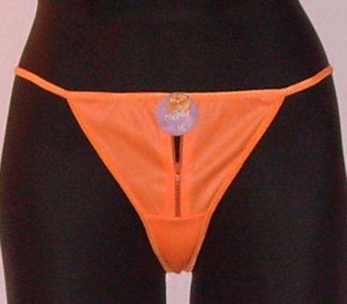 Large  SEXY ZIPPER THONG  LINGERIE