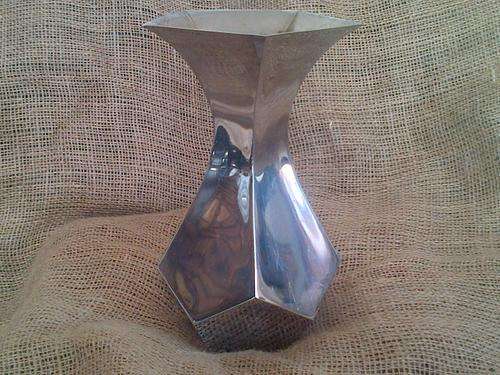 STUNNING SILVER VASE