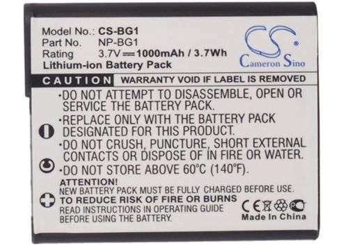 Battery For Sony Cyber-shot DSC-W170/N Camera-1000mAh