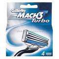 GILLETTE MACH3 TURBO BLADES 4'S