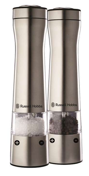 Russell Hobbs LED Electric Salt & Pepper Mill Set