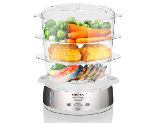 Taurus Estilo Vapor 3 Tier Steamer