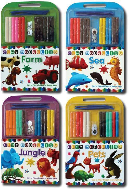 Clay Modelling Books Bundle