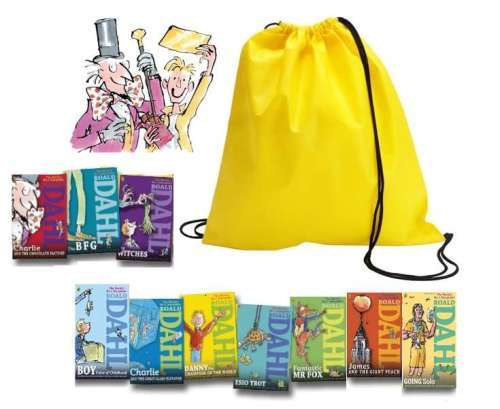 Roald Dahls Favourites with Book Bag
