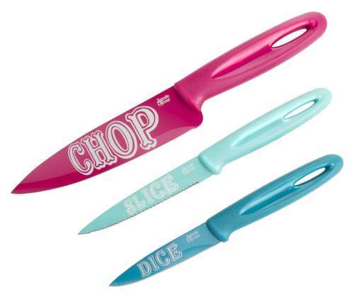 Jamie Oliver Happy Days 3 Piece Knife Set