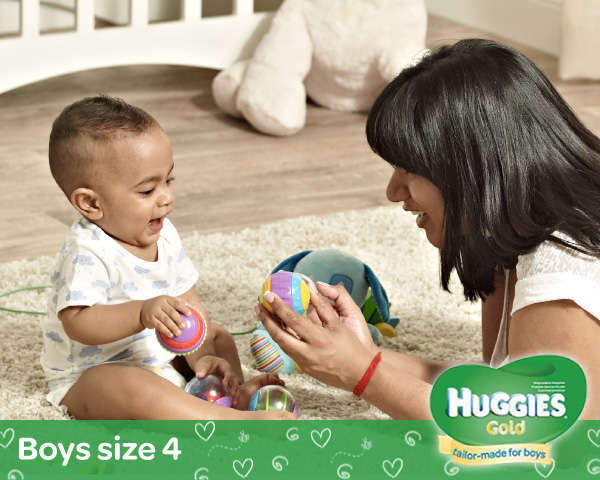 Huggies Gold for Boys | Size 4 Mega Box