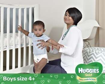 Huggies Gold for Boys | Size 4+ Mega Box