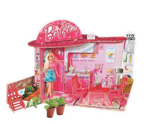 Barbie Build And Decorate My Green House