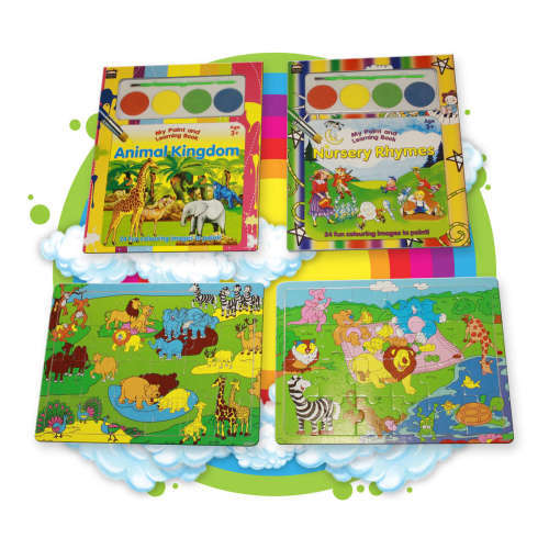 My Paint & Learning Book Bundle