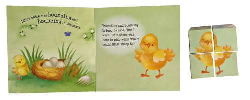 Children's Education Books and Blocks Bundle