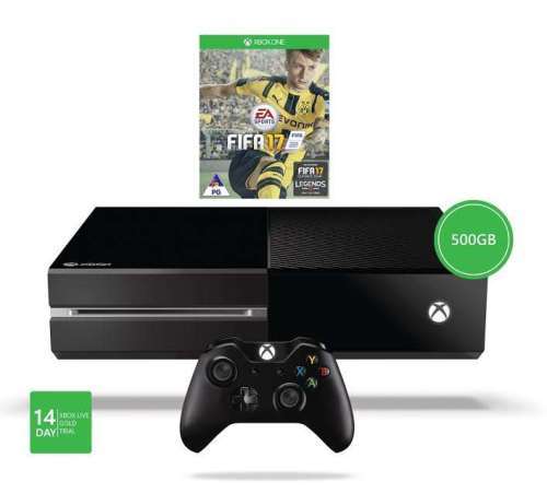 Xbox One 500GB + Fifa 17