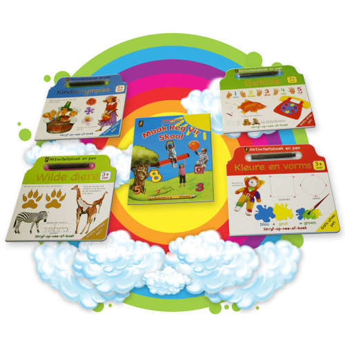 Aktiwiteitsboek en Pen Bundel