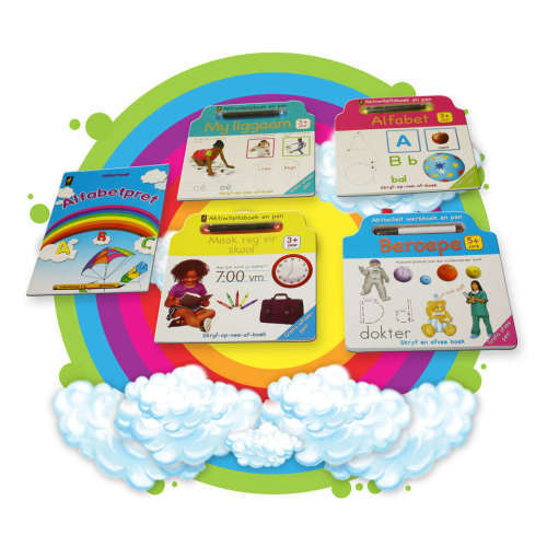 Aktiwiteitsboek en Pen Bundle